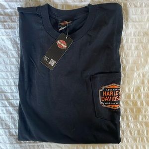 Harley Davidson Long-Sleeved Shirt, Large